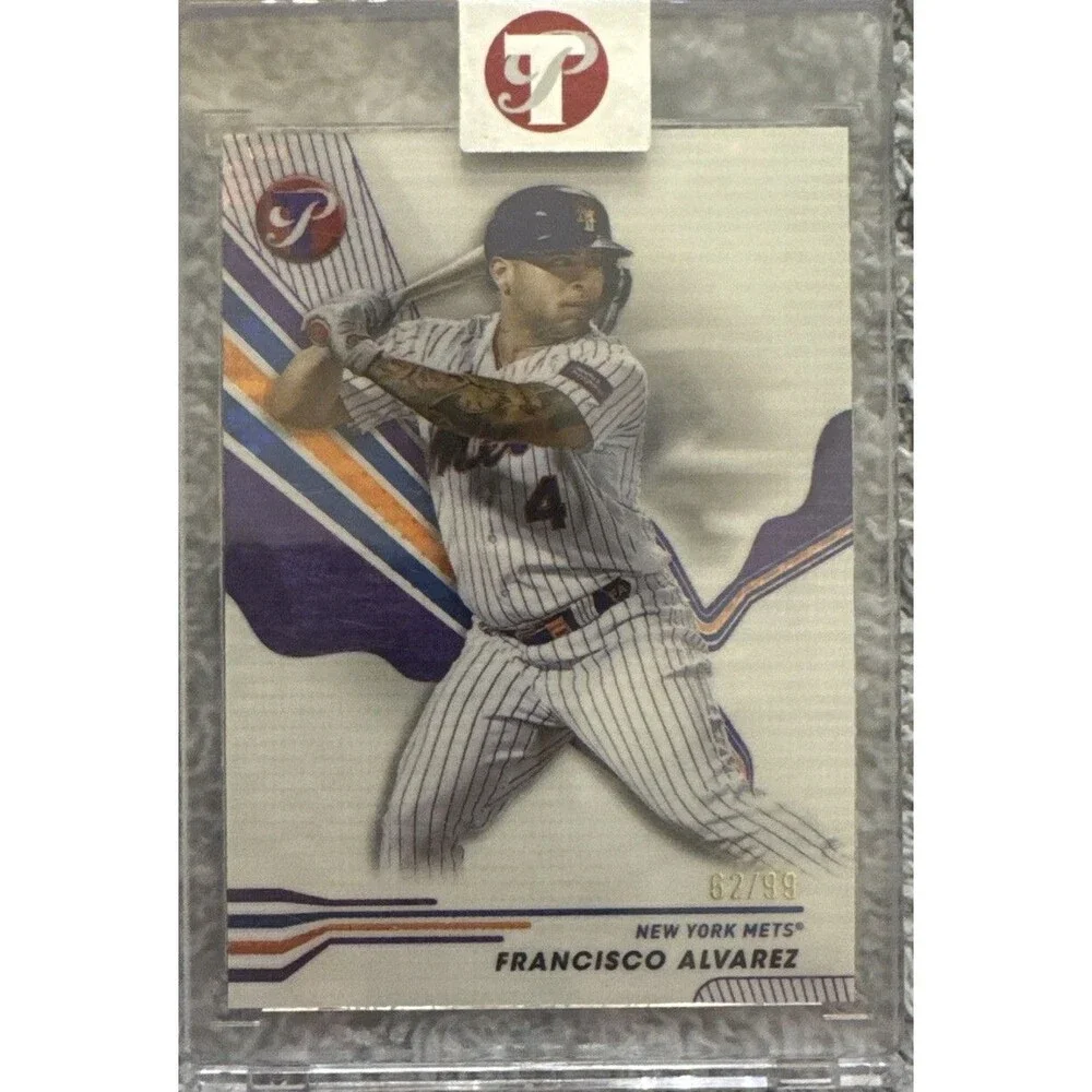 2024 Topps Pristine Purple Refractors #137 Francisco Alvarez /99 - BB
